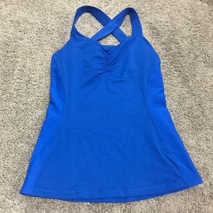 Lulu lemon athletica blue tank